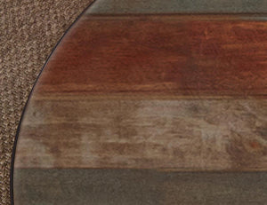 Antique Barrel Pub Table