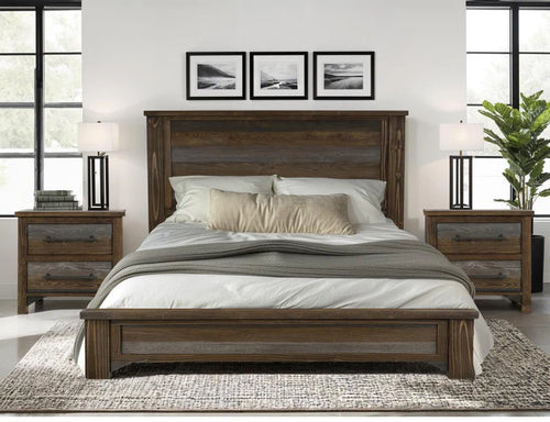 Town Rustic Bed