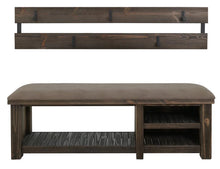 Dutton Rustic Coatrack and Bench Hall Tree