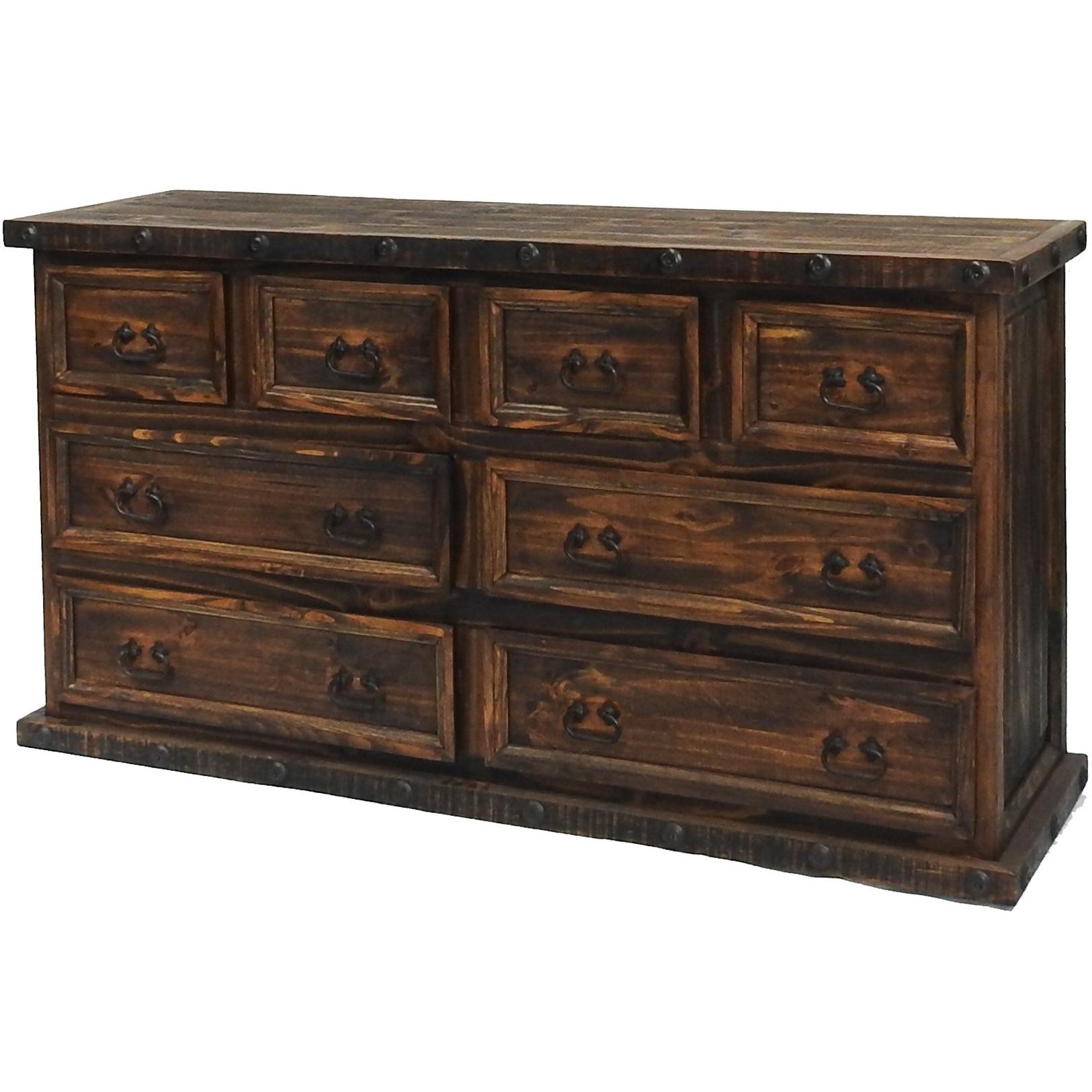 8 drawer dresser dark brown Catalina 8-Drawer Dresser