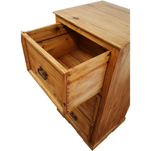 Traditional Short File Cabinet